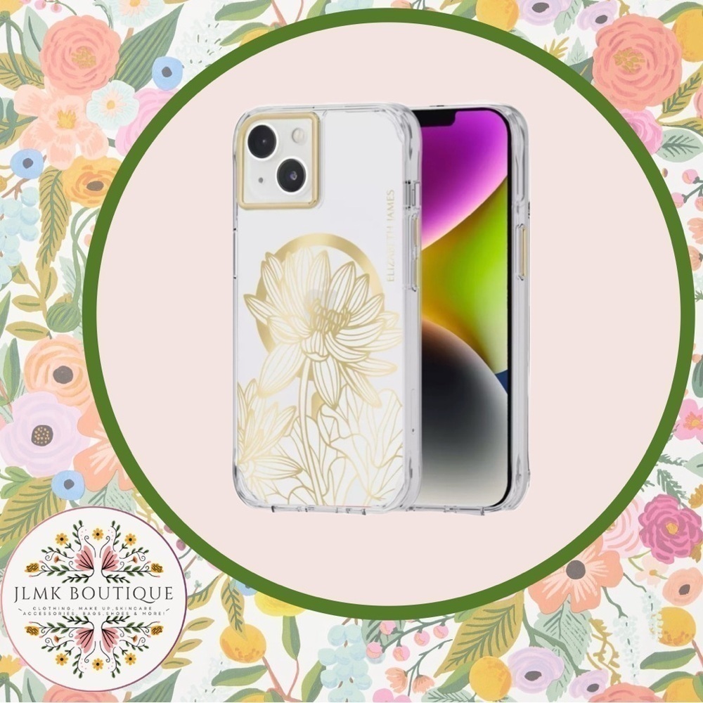 ELIZABETH JAMES CASE WITH MAGSAFE FOR iPHONE 14/15 PRO MAX- NWT